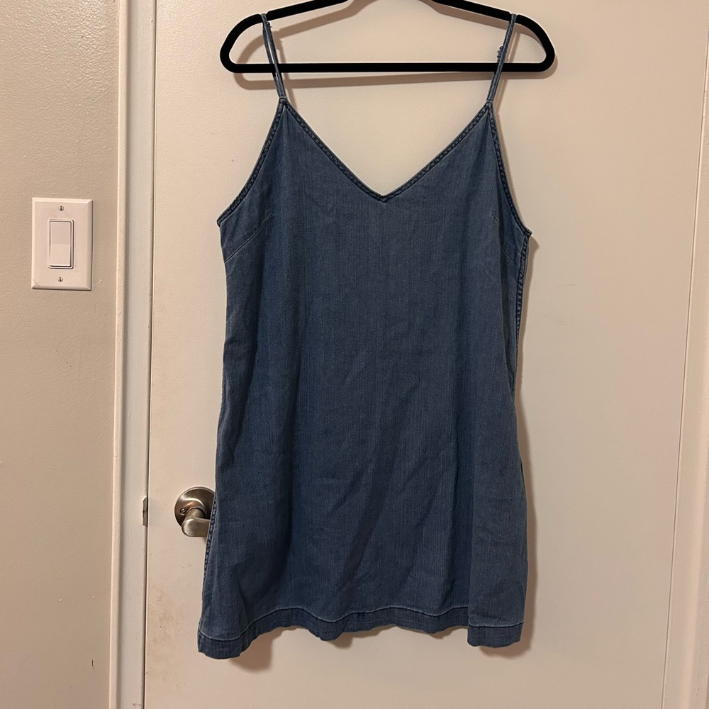 Wilfred Free Blue Denim Dress